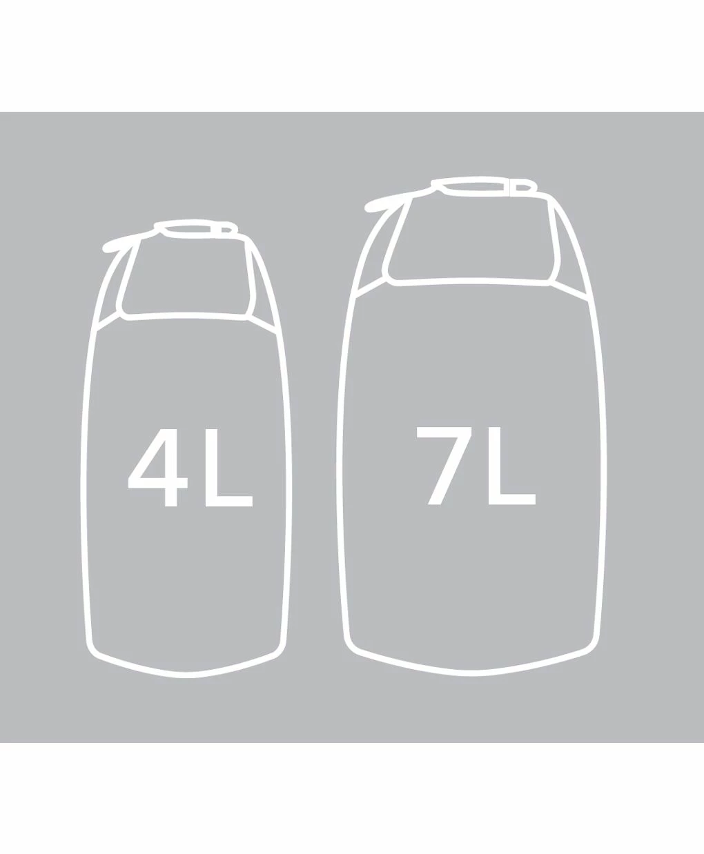 Tumi Two Pack Dry Bags Large Black/Small Grey - Image 4