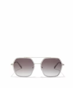TUMI 510 Hexagon Double Bar Sunglasses, 56mm